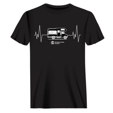 Camping Cardiogram Man T-Shirt